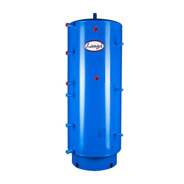 Akkumuleringstank med sanitetsspiral - 750 liter