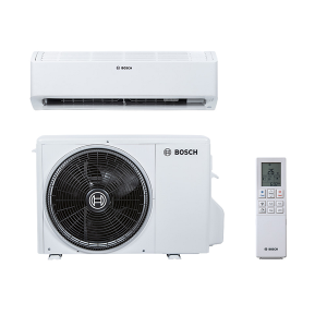 Bosch Climate 6101i 50 HE luft/luft varmepumpe med WiFi, 5 kW, 60 m², Hvid