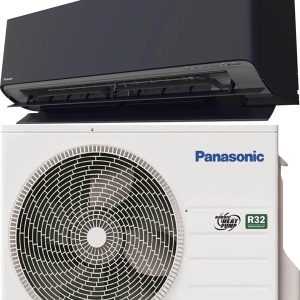 Panasonic NZ25ZKE luft/luft varmepumpe, 7,5 kW, 100-190 m², grafitgrå