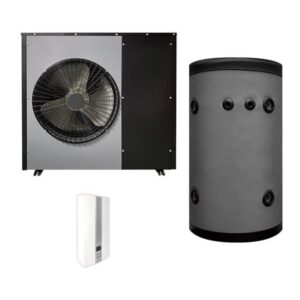 ScanTherm Blokhus - 7kW med 160L Buffertank og 11-15kW el-gennemstrømningsvandvarmer