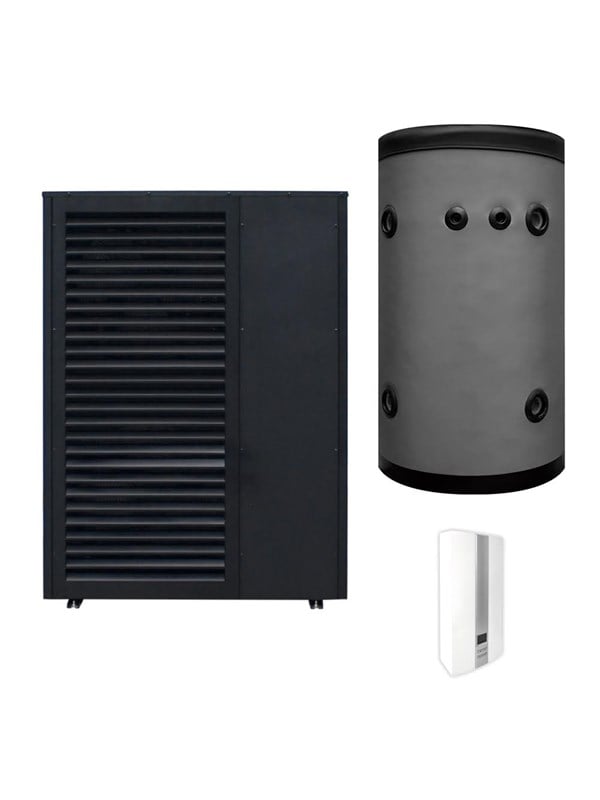 ScanTherm Skagen - 14kW med 160L Buffertank og 11-15kW el-gennemstrømningsvandvarmer